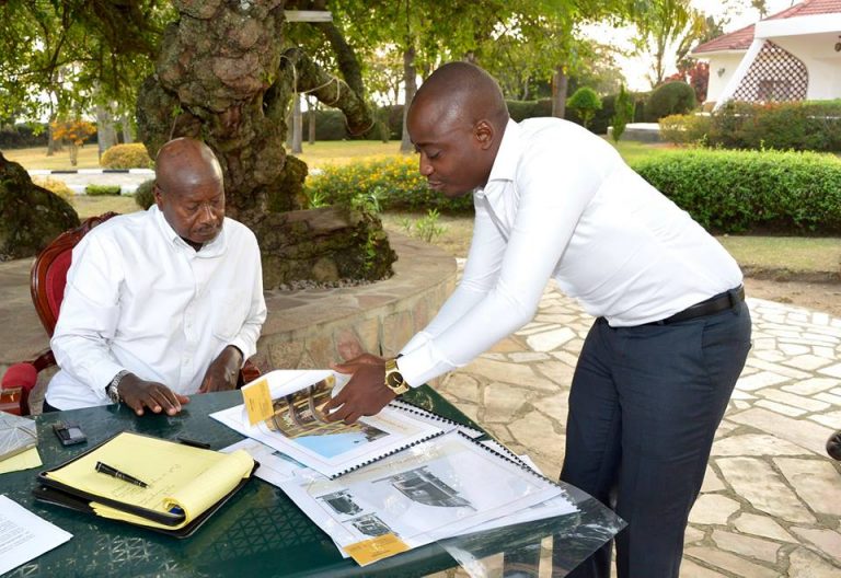 Tycoon-Ham-Kiggundu-meeting-President-Museveni-last-year