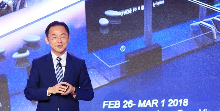 Ryan Ding, Executive Director of the Board and President of Huawei Carri...