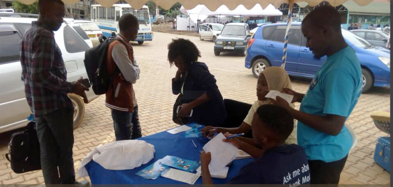 Ecobank staff at Buganda Royal University