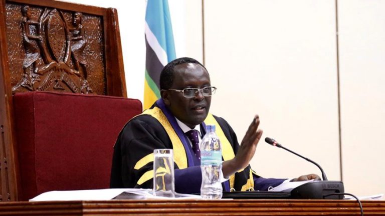 EALA Speaker Martin Ngoga leads a session earlier in the week. James Karuhanga