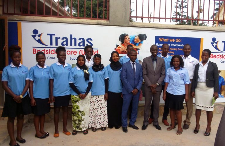 Trahas Bedside Care staff in a group photo