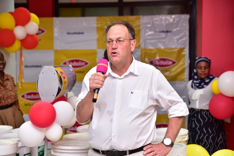 Akzonobel Commercial Director for East Africa, Mr. Deon Nieuwoudt