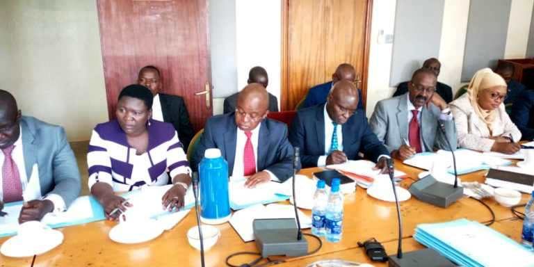 EC officials before MPs