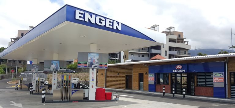 Engen service station
