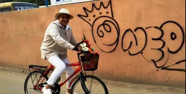 Sudhir enjoying life