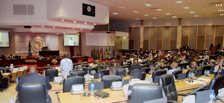 Pan African Parliament in session