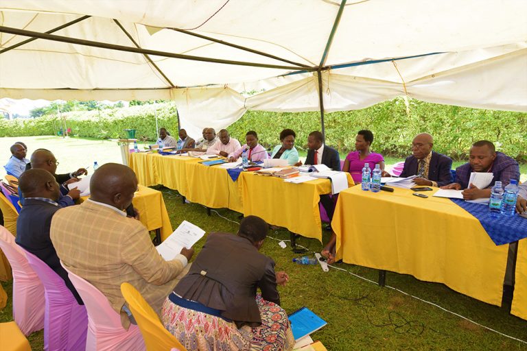 PAC Local Goverment Group B members Chaired by Hon. Franca Akello during Hoima Audit Region sitting 18th 6 2019 (3)
