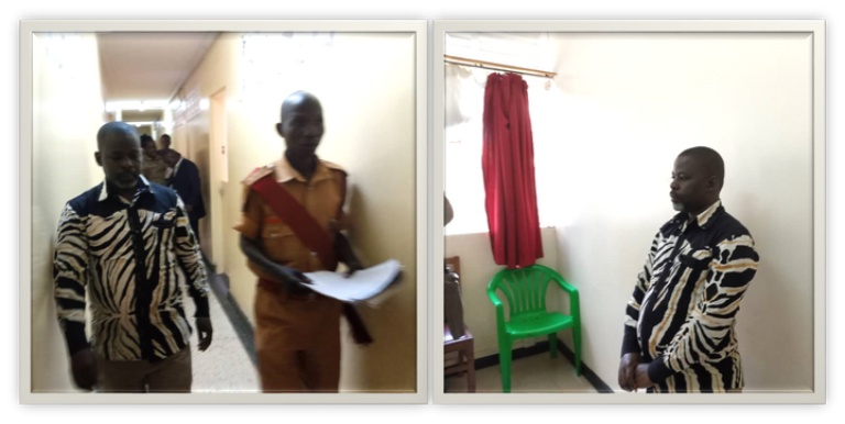 Apostle Bosio Eddie of Ntinda is charged with two counts of installing and operating an illegal radio braodcasting apparatus