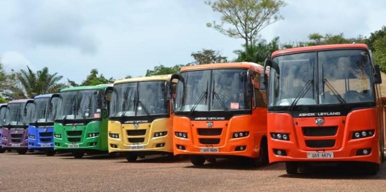 Buses in Uganda
