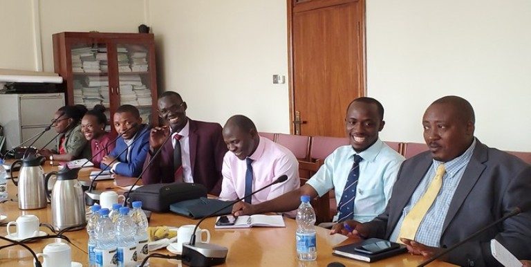 Intern doctors appearing before the Parliament Committee on Health on Tuesday 29 October 2019