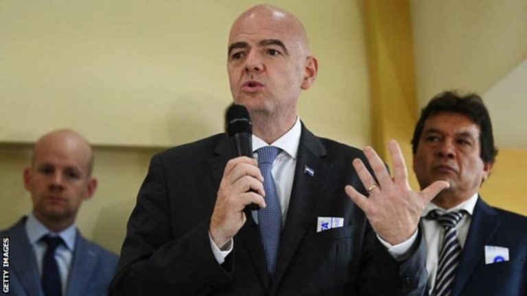 Fifa president Gianni Infantino wants to invest in developing African football