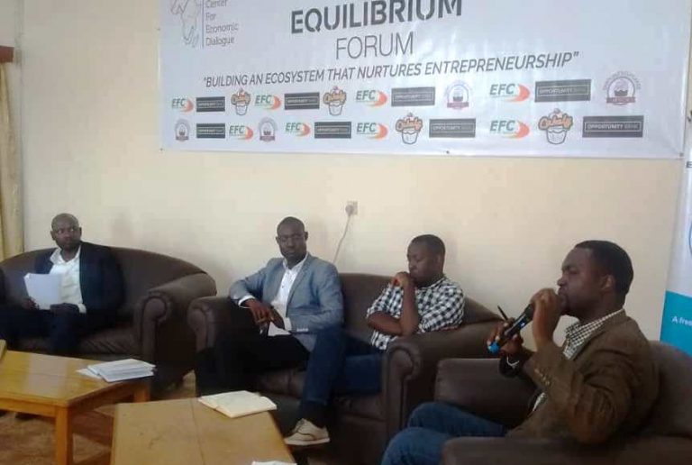 Experts at the second edition of the Business Equilibrium Forum organized by Africa Centre for Economic Dialogue (ACED)