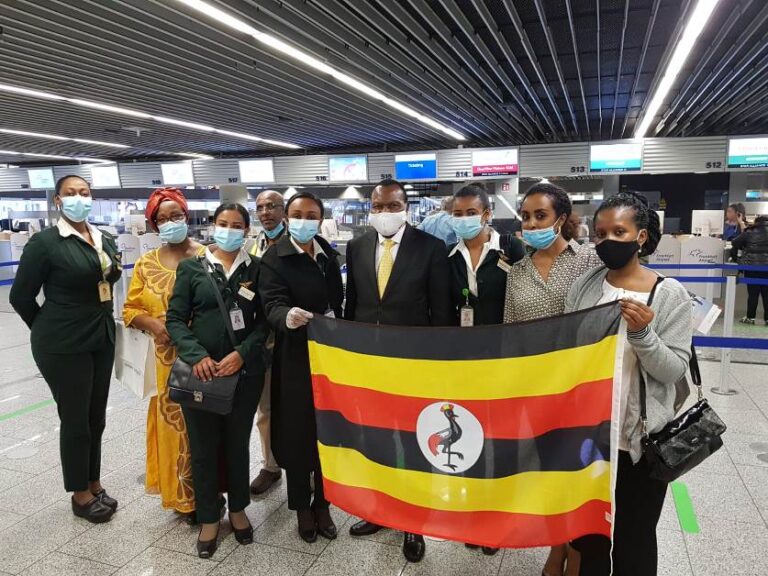 Ugandans returning