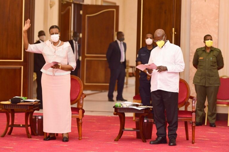 Museveni and First Lady