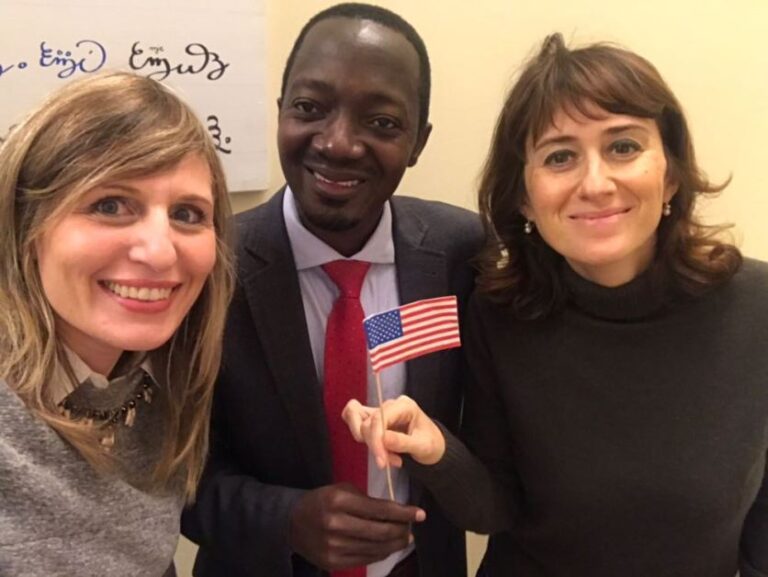 Adam Luzindana Buyinza (C) is EAC Resident Director Of Commonwealth Vocation University