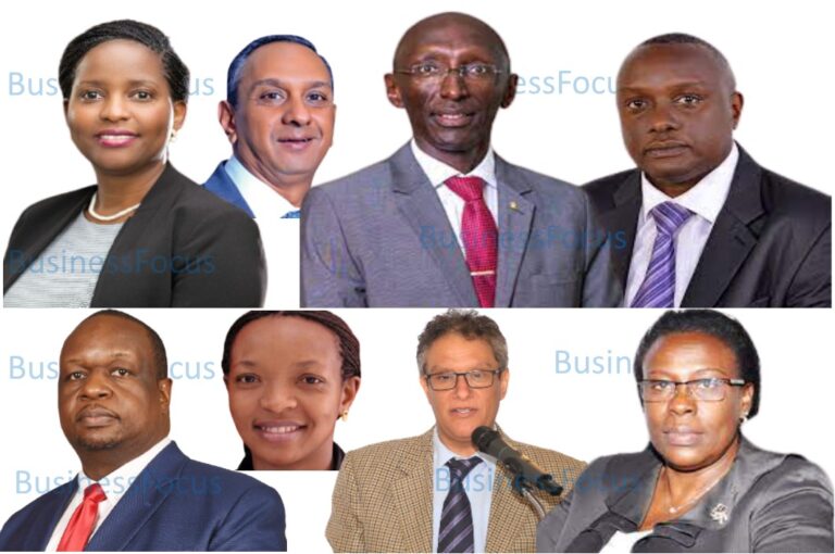 Montage of CEOs heading banks with highest NPLs