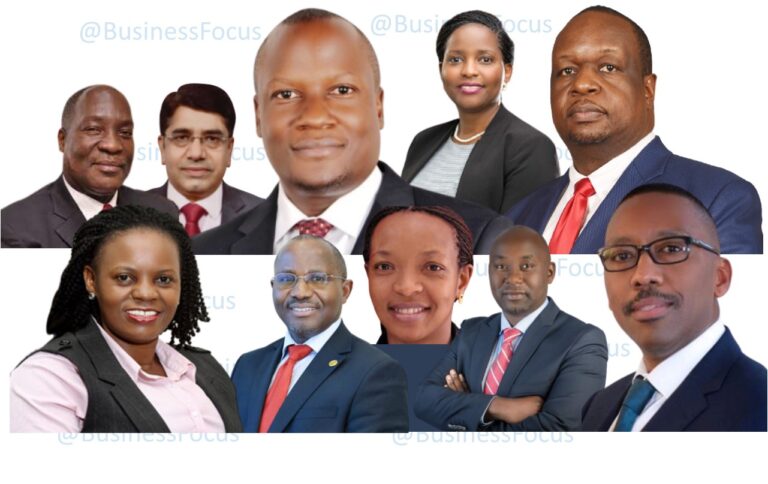 Top bank CEOs in Uganda