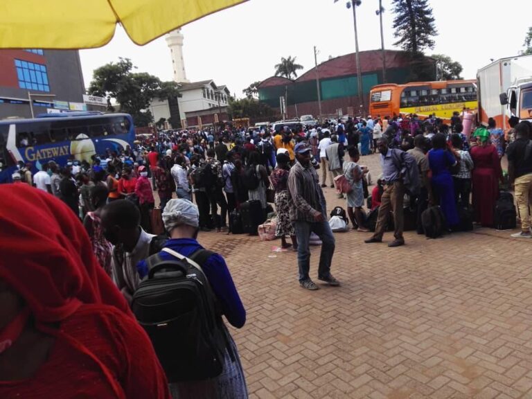 Many Ugandans have left Kampala for villages