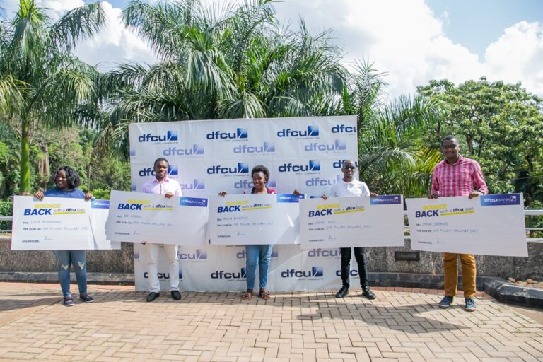 Winners of the dfcu Bank Bounce Back Media Challenge