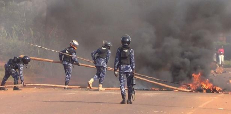 Teargas in Jinja