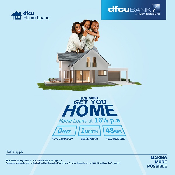 Dfcu Bank Announces Campaign To Drive Up Home Ownership With Offers On ...