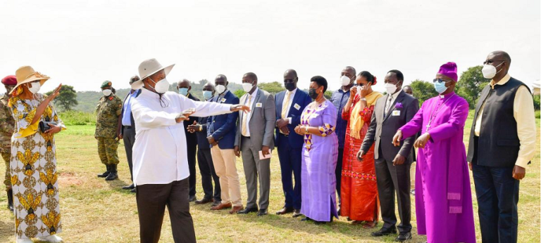 Museveni in Kazo