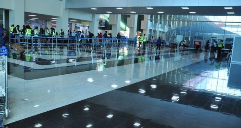 New terminal building