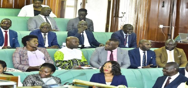 Parliament in session