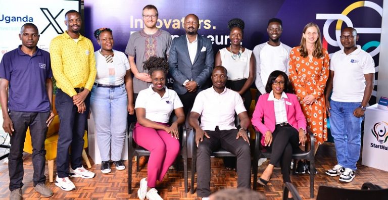 John Baptist Kaweesi, Head of Mortgages and Consumer Banking, speaks during a panel discussion on open innovation and co-creation (2)