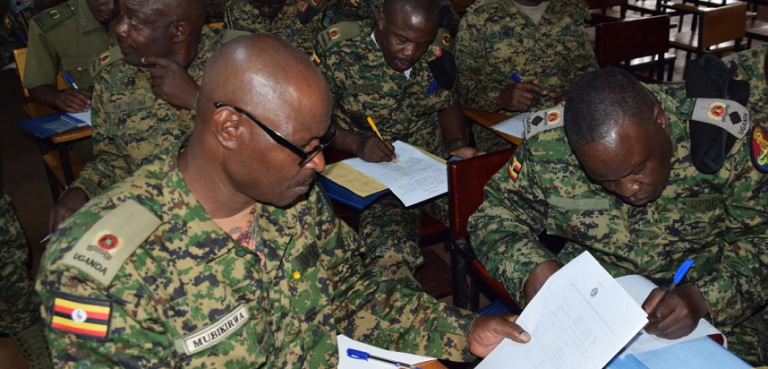 Retiring UPDF Colonels