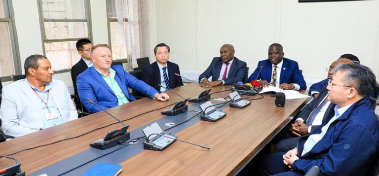 Isimba Dam officials and MPs