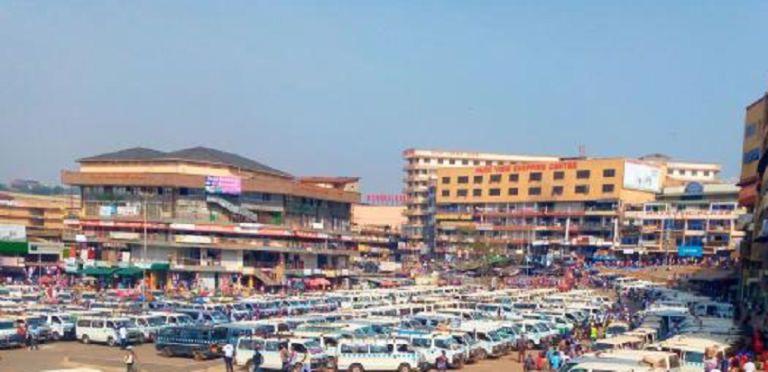 Vehicles in Kampala