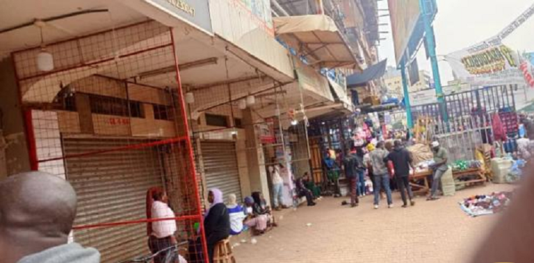 Shops closed in Kampala