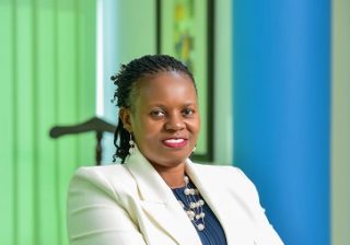Annet Mulindwa Nakawunde, the Finance Trust Bank Managing Director