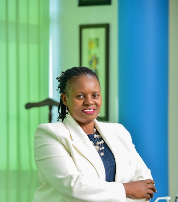 Annet Mulindwa Nakawunde, the Finance Trust Bank Managing Director