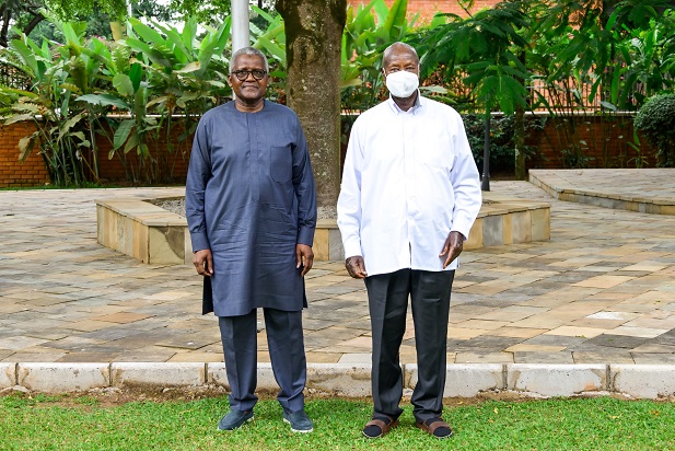Museveni and Dangote