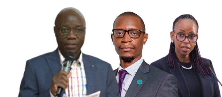 Photo montage (Left to Right): Sam Wabasa-the Managing Director and cofounder of Canaan Sites, Elvis Ndikuno-Managing Partner at Elda Advocates and Catherine Donovan Kyokunda-Commissioner Legal Services and Board Affairs at URA