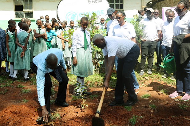 NCBA - Tree planting at Nakasero Primary School 2026 - 1