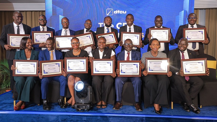 dfcu CEO Masterclass First Cohort at their graduation on 18 June 2026 at Sheraton, Kampala Hotel.